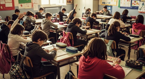 Classi pollaio: cosa dicono davvero i numeri sull'affollamento nelle scuole italiane