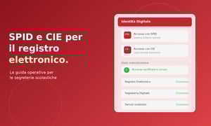 Interfaccia di accesso con identità digitale al registro elettronico scolastico