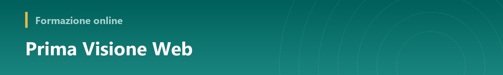 Formazione completa di aggiornamento sito web