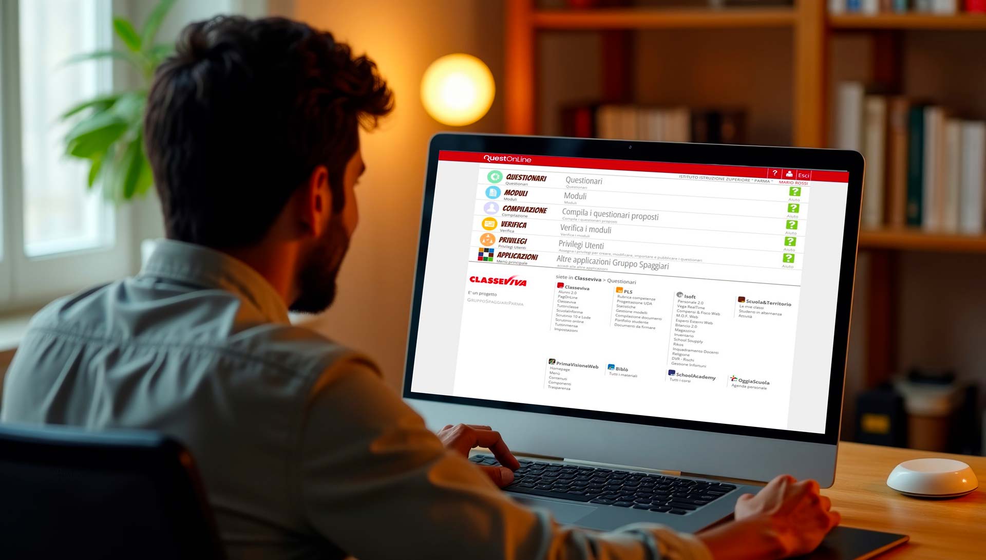 QuestOnLine: questionari, moduli e compilazioni