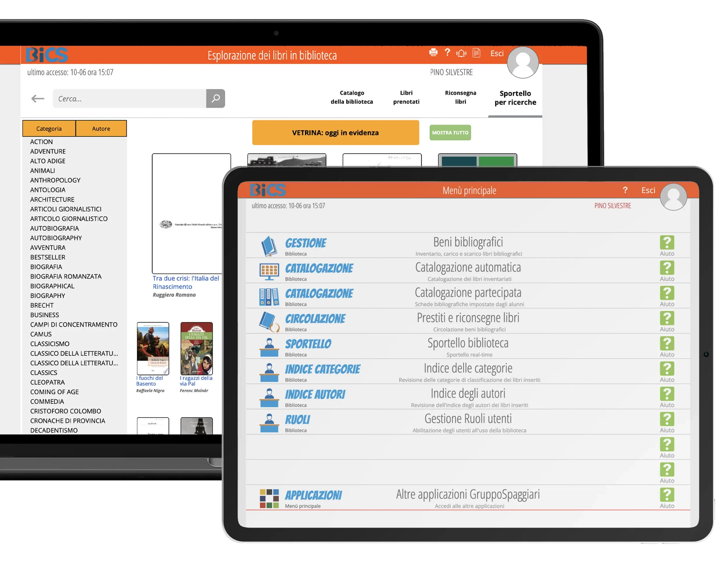 BiCS: la gestione della biblioteca scolastica