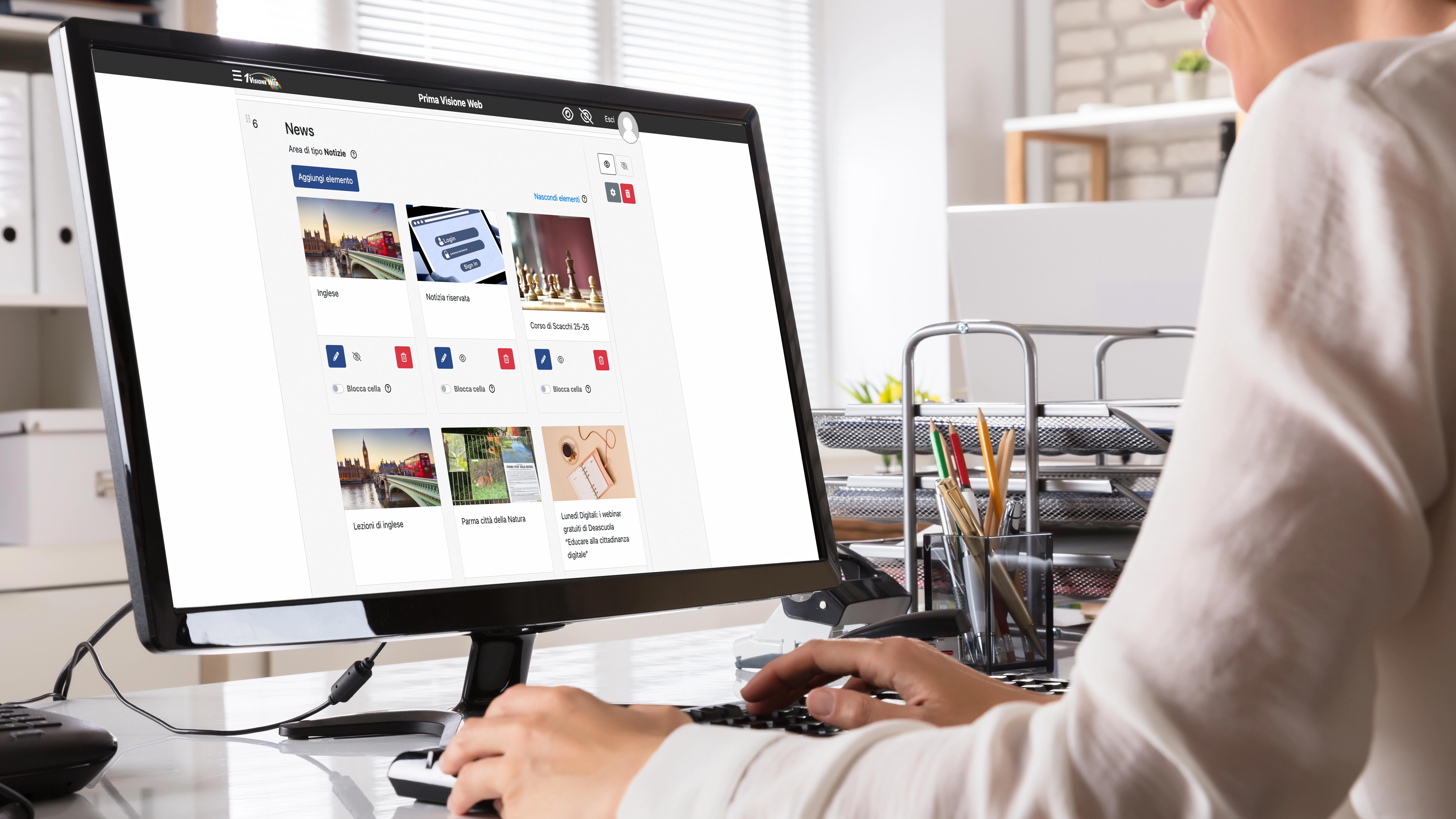 Prima Visione Web: la gestione delle news