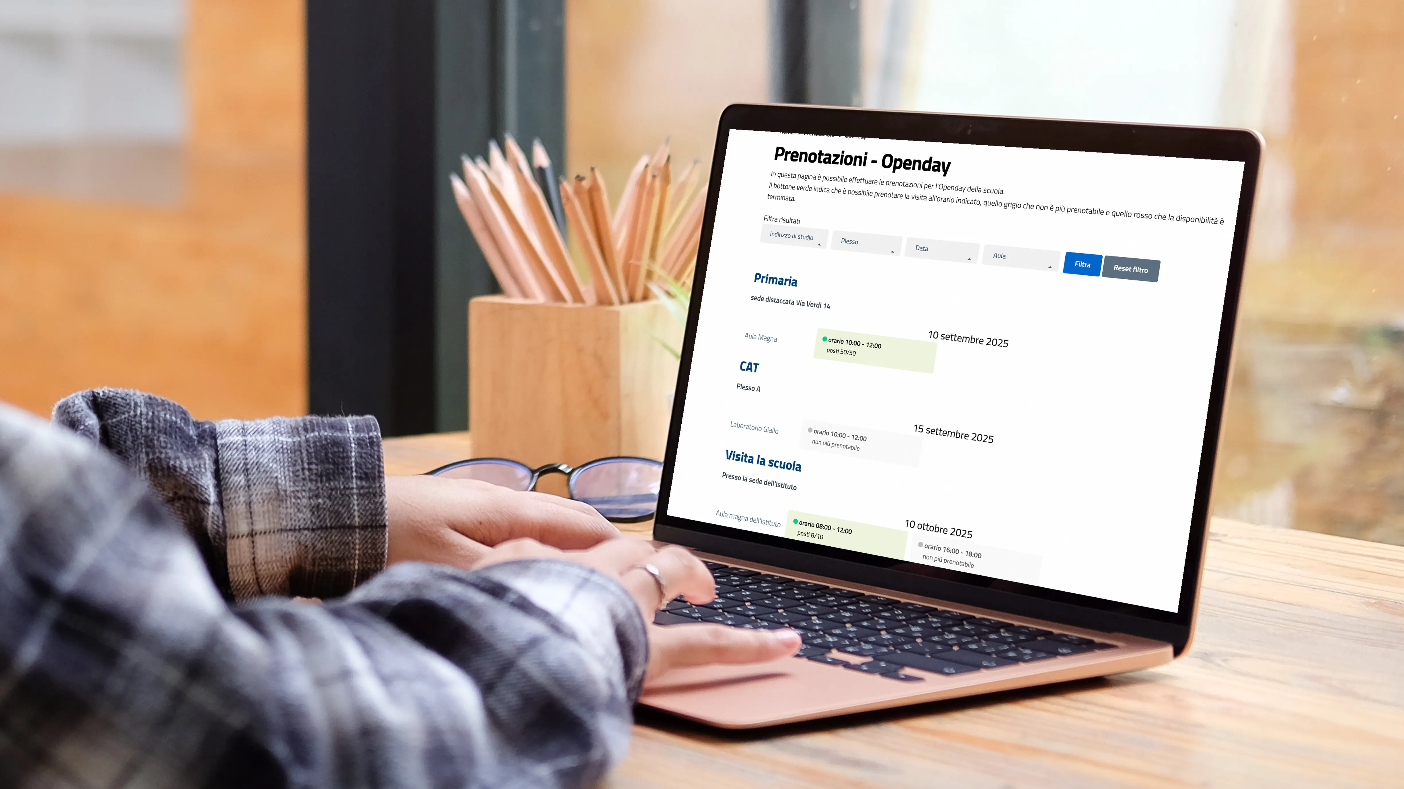 Open School: la prenotazione online per le famiglie