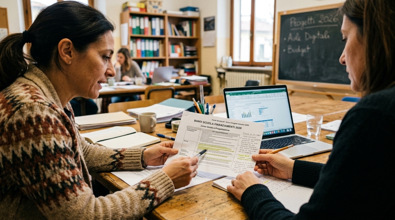 Bandi e finanziamenti per la scuola: come orientarsi tra PNRR, avvisi ministeriali e fondi europei nel 2026/27