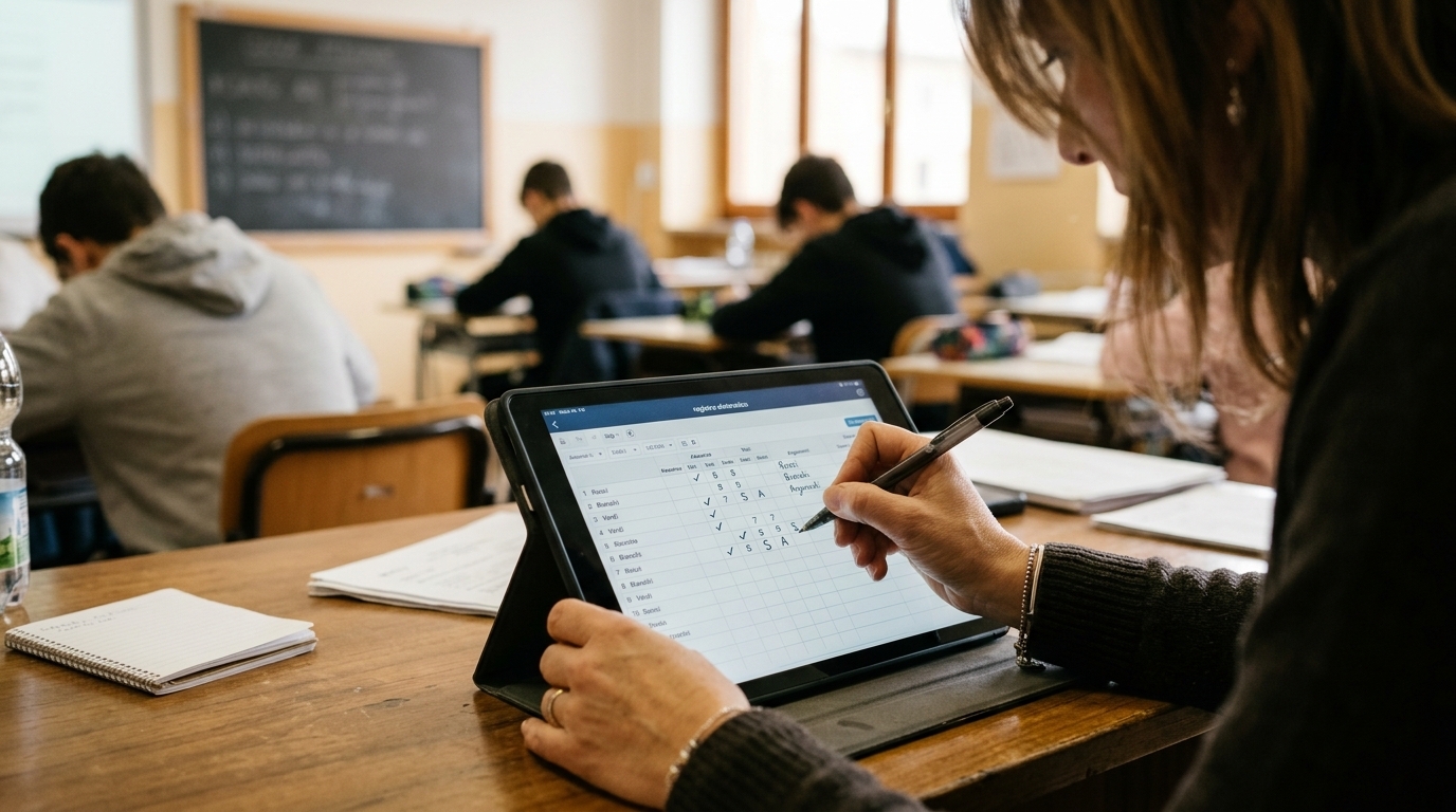 Un registro, tante vite: come cambia la giornata di chi insegna grazie al digitale