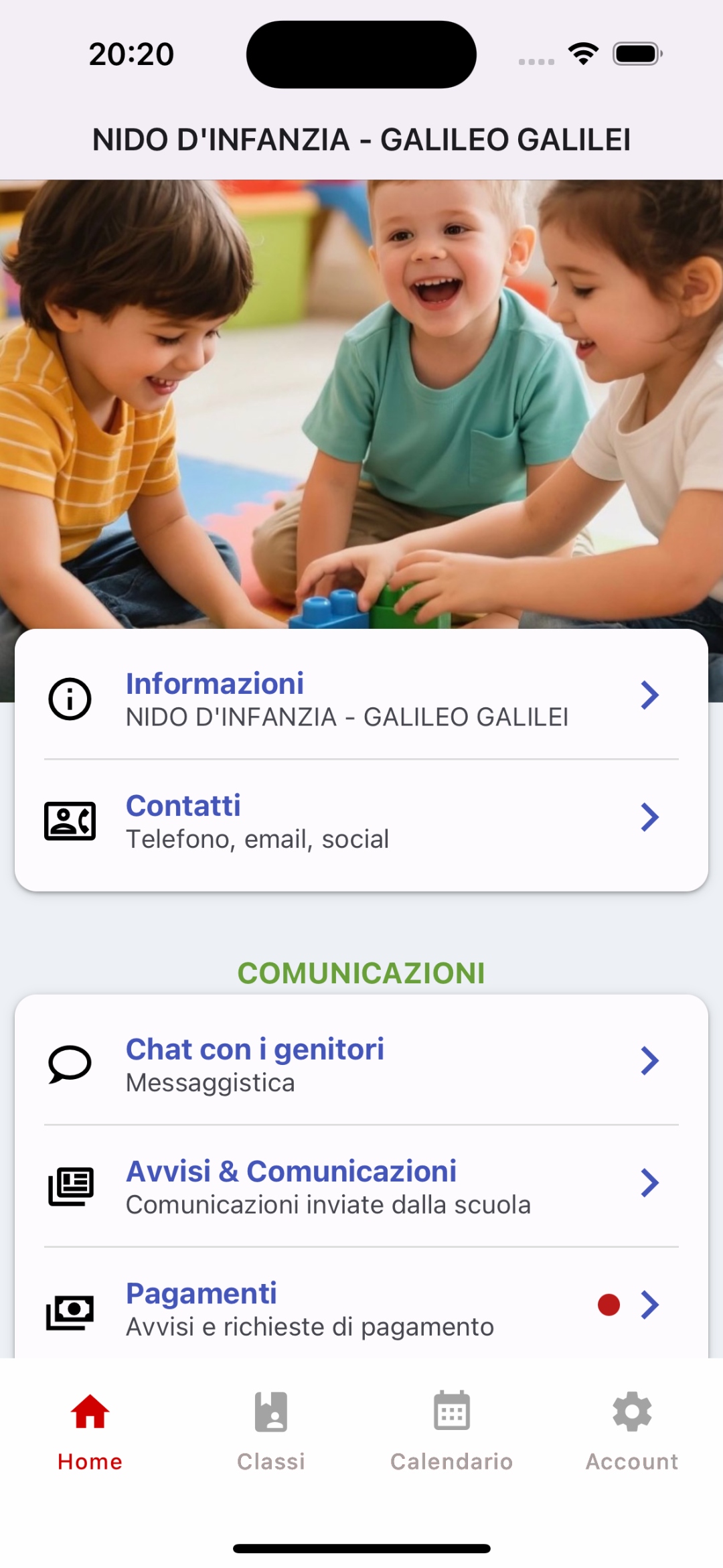 ClasseViva Infanzia App